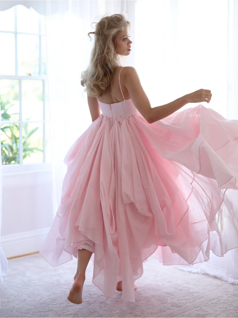 Selkie Blush Pink Gown - Picture 6 of 10